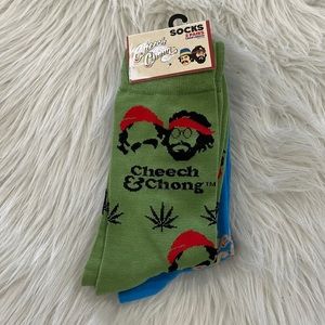 (SOLD)Cheech & Chong Socks 2 pairs NWT